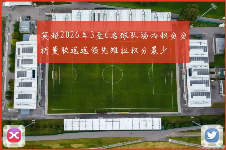 英超2026年3至6名球队场均积分分析曼联遥遥领先维拉积分最少